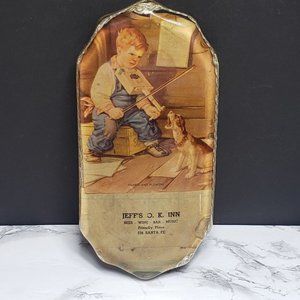 Handmade Epoxy Bar Folk Art (Vintage)